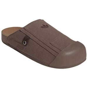 Adidas Originals Adimule Slide in brown.
