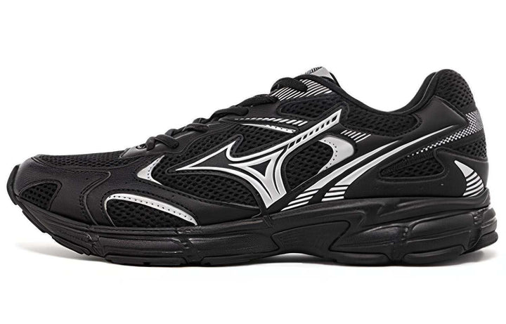 حذاء رياضي Mizuno Speed 2K أسود بشبكة تهوية وتصميم أنيق مع نعل مبطن لامتصاص الصدمات وراحة طوال اليوم