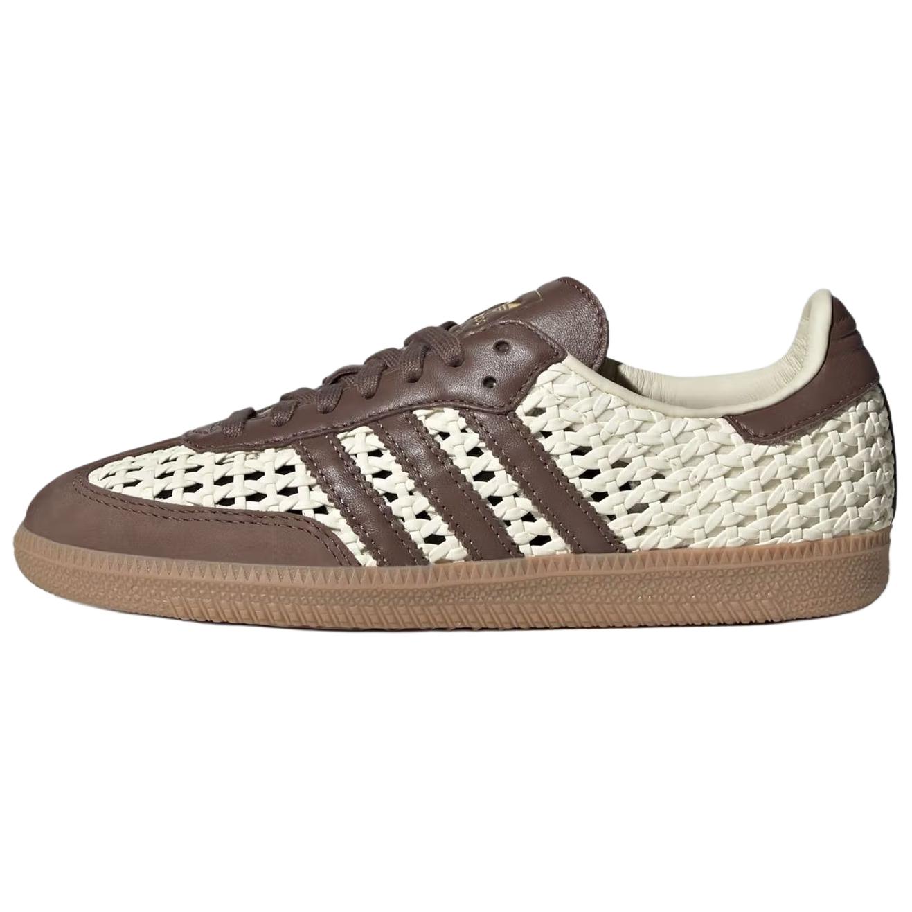 حذاء adidas Samba الأصلي بتصميم محبوك بني