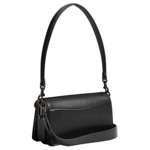 COACH Tabby 26 Shoulder bag  Black |👜 حقيبة كوتش تابي26 الجلدية السوداء.