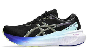 Asics Gel-Kayano 30 Women's Black, Yellow and Blue.