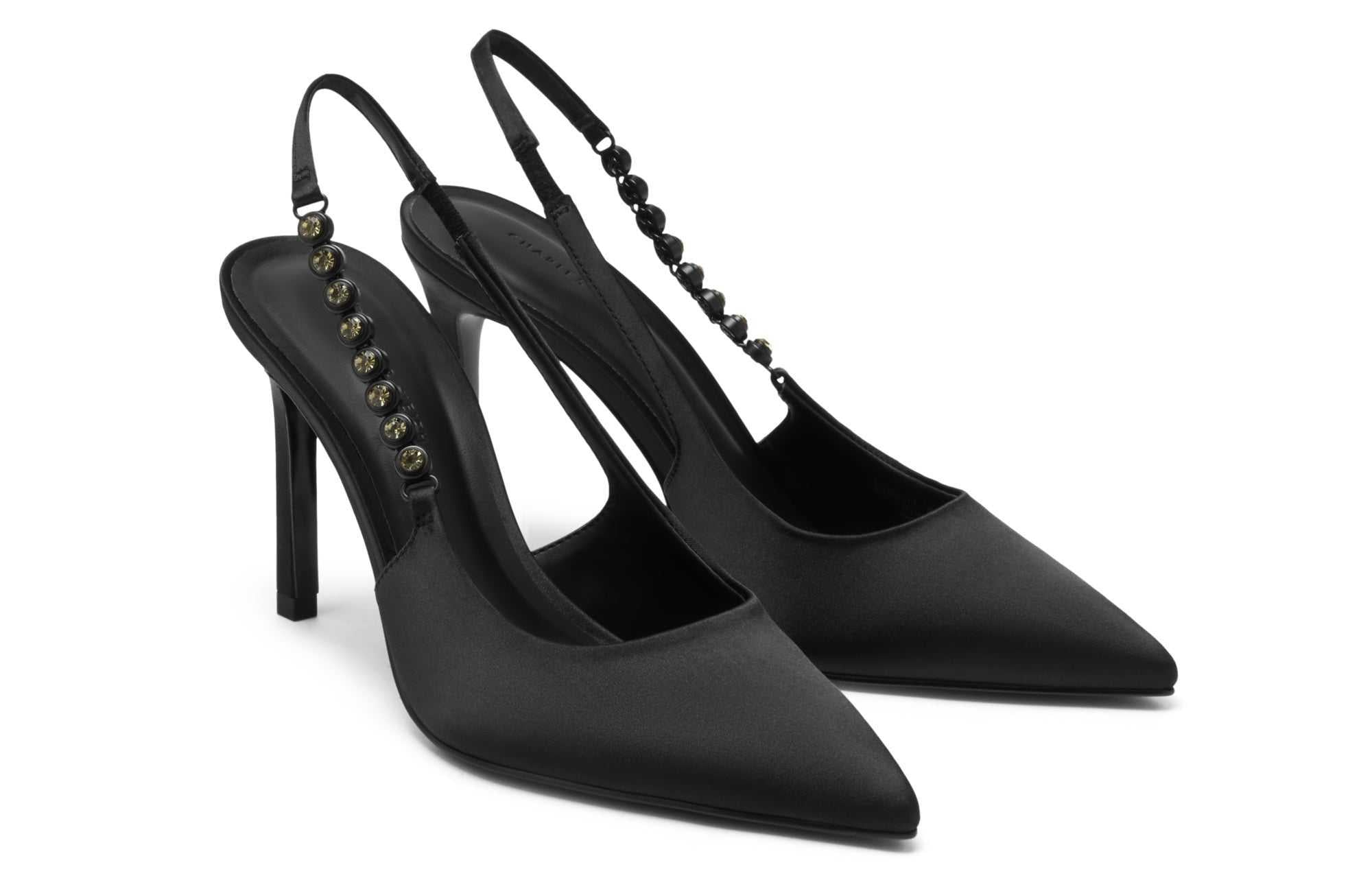 Charles & Keith Heels 9.1 cm |كعب من شارليز آند كيث مرصع بالكريستال ✨.