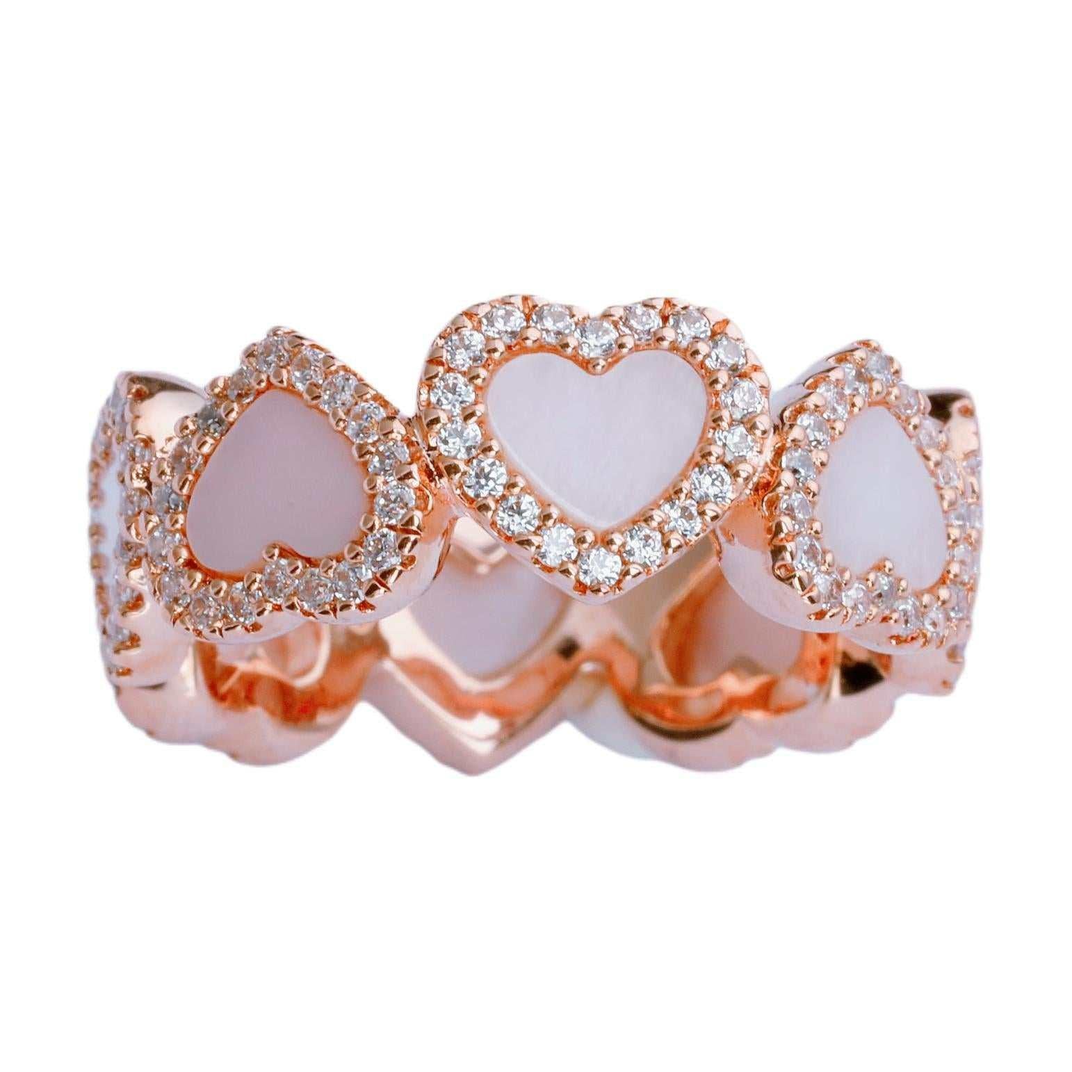 APM MONACO Pink  Rose Gold.