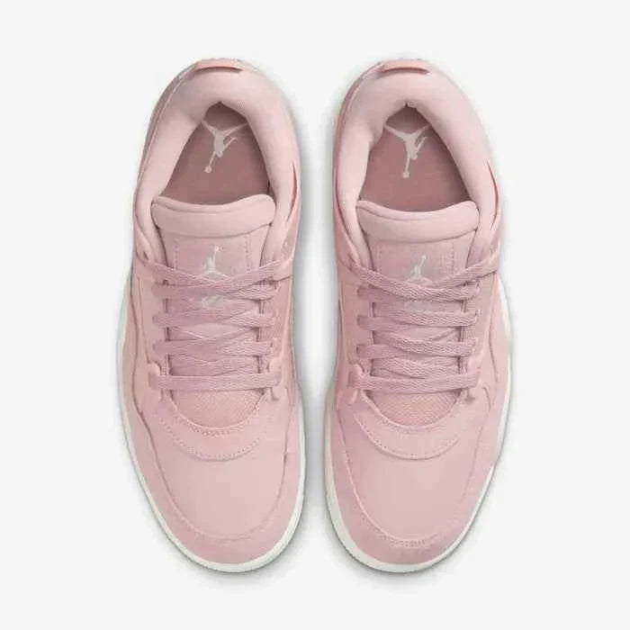 Air Jordan 4RM Women's Shoes in Pink Oxford and Phantom.