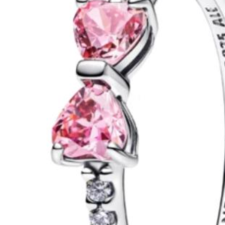 Pandora 925 Silver Zirconia Ring.