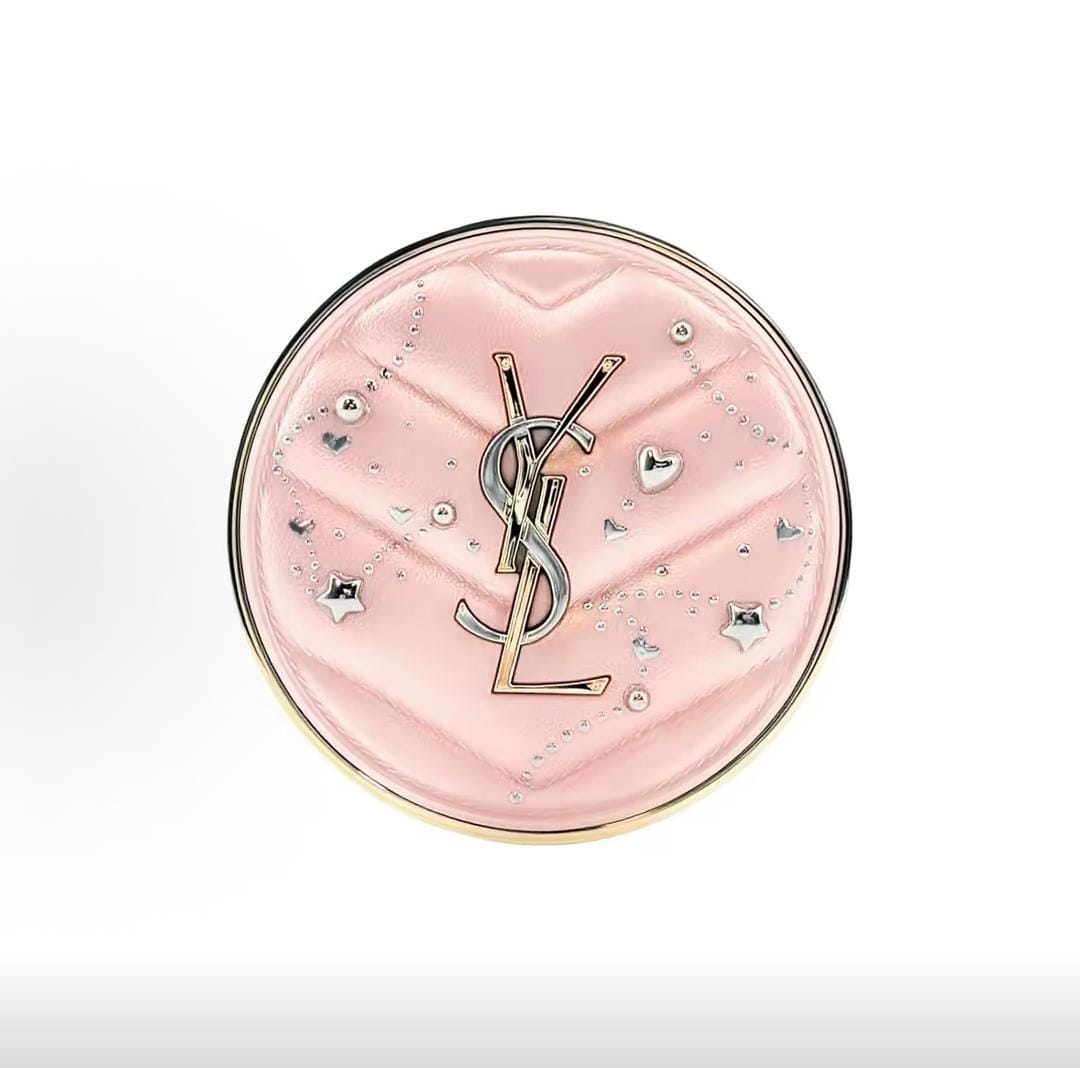 فاونديشن YSL Touche Eclat Cushion للتغطية المشرقة وردي - رفعة