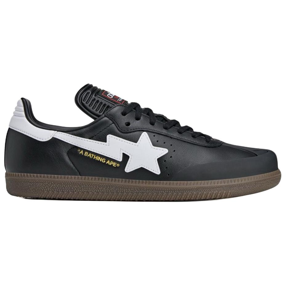 adidas Samba Bape Black White.