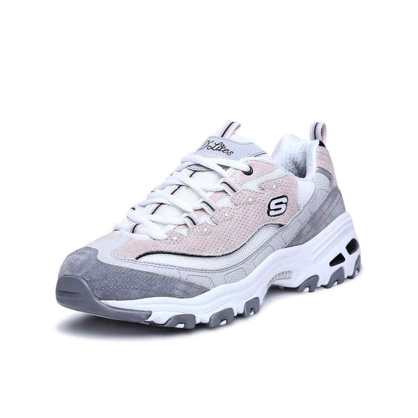 Skechers | [أحذية D'LITES للأب] أحذية نسائية رياضية مريحة أحذية جري خفيفة الوزن مريحة في الربيع والصيف - رفعة