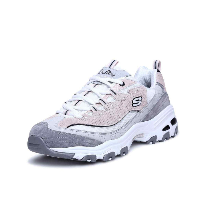 Skechers | [أحذية D'LITES للأب] أحذية نسائية رياضية مريحة أحذية جري خفيفة الوزن مريحة في الربيع والصيف - رفعة