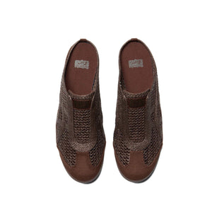 Onitsuka Tiger MEXICO 66 SABOT Slippers Dark Brown.
