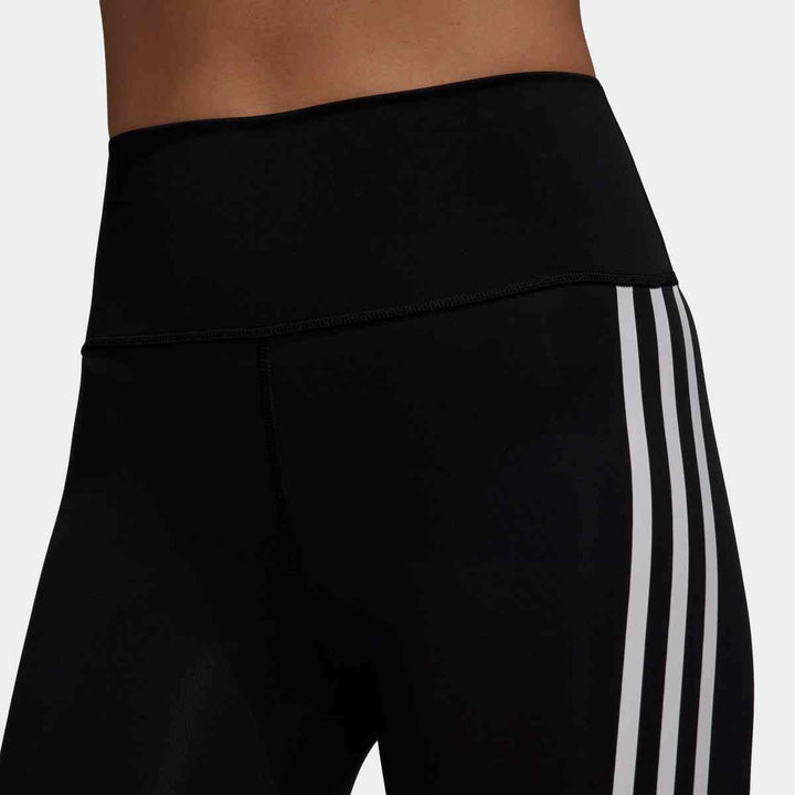 adidas women's classic striped sports leggings for spring-autumn fitness