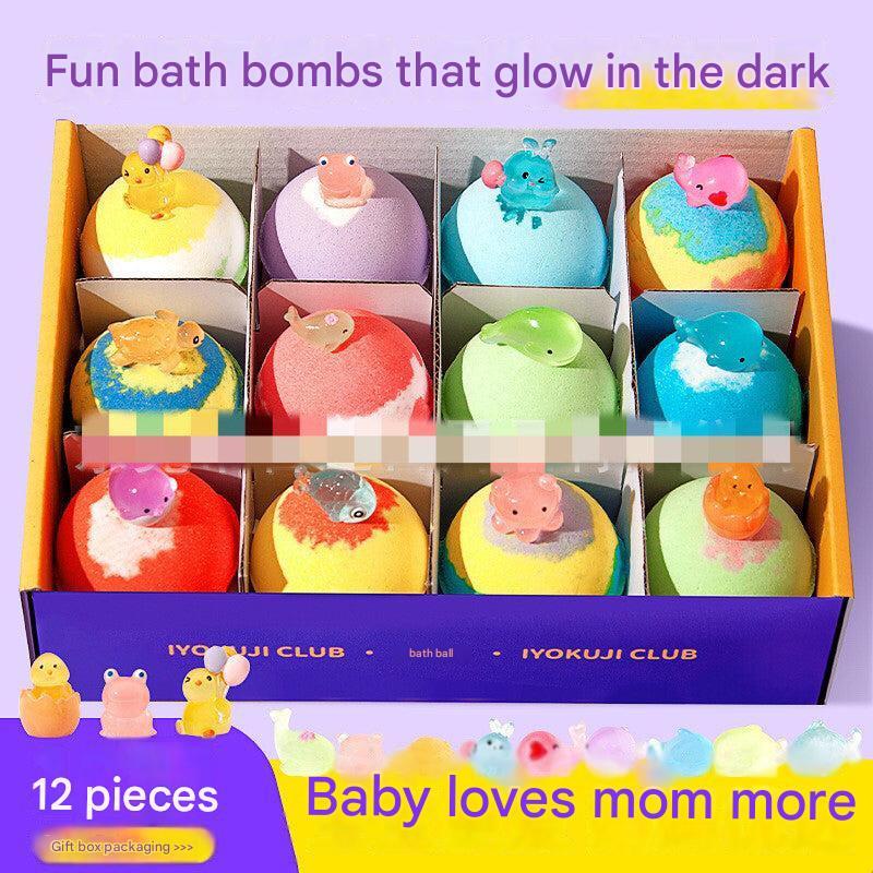 Bath Bombs With Toys Inside |  كرات استحمام للأطفال تخبئ مفاجآت 💖✨.