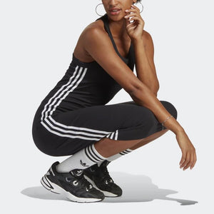 فستان adidas نسائي رياضي أنيق أسود - رفعة