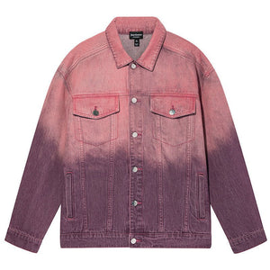 جاكيت جينز نسائي واسع Juicy Couture بنفسجي - رفعة