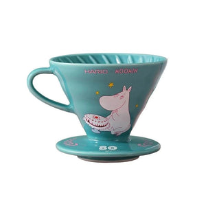 HARIO Moomin Co-branded Hand Crank Grinder Gift Box V60 Filter Cup.