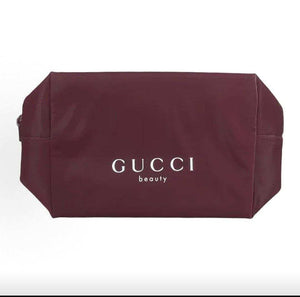 حقيبة كتف GUCCI beauty لون عنابي.