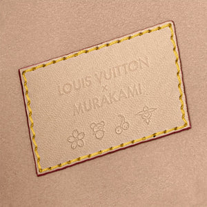 LOUIS VUITTON x Takashi Murakami Takashi Murakami Collaboration All In BB White Sancai Letter Logo Monogram Coated Canvas Bucket Bag Handbag Single Shoulder Bag Small Women's White