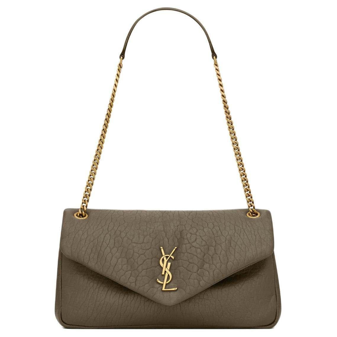YSL Envelope Bag Light Musk 👜✨ | حقيبة إينفيلوب من سانت لورانت بلون موسكي فاتح.