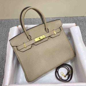 حقيبة يد Leather Handbag نسائية فاخرة من الجلد الطبيعي.