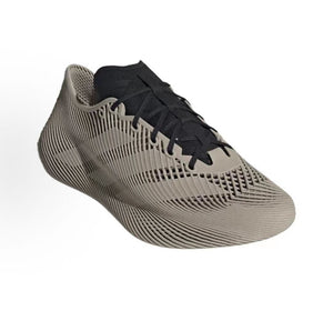 حذاء Adidas الرياضي للمشي المريح بتصميم ثلاثي الأبعاد بيج - رفعة