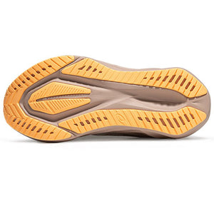 حذاء الجري Asics Novablast 5 خفيف الوزن بلون بيج وأورنج - رفعة