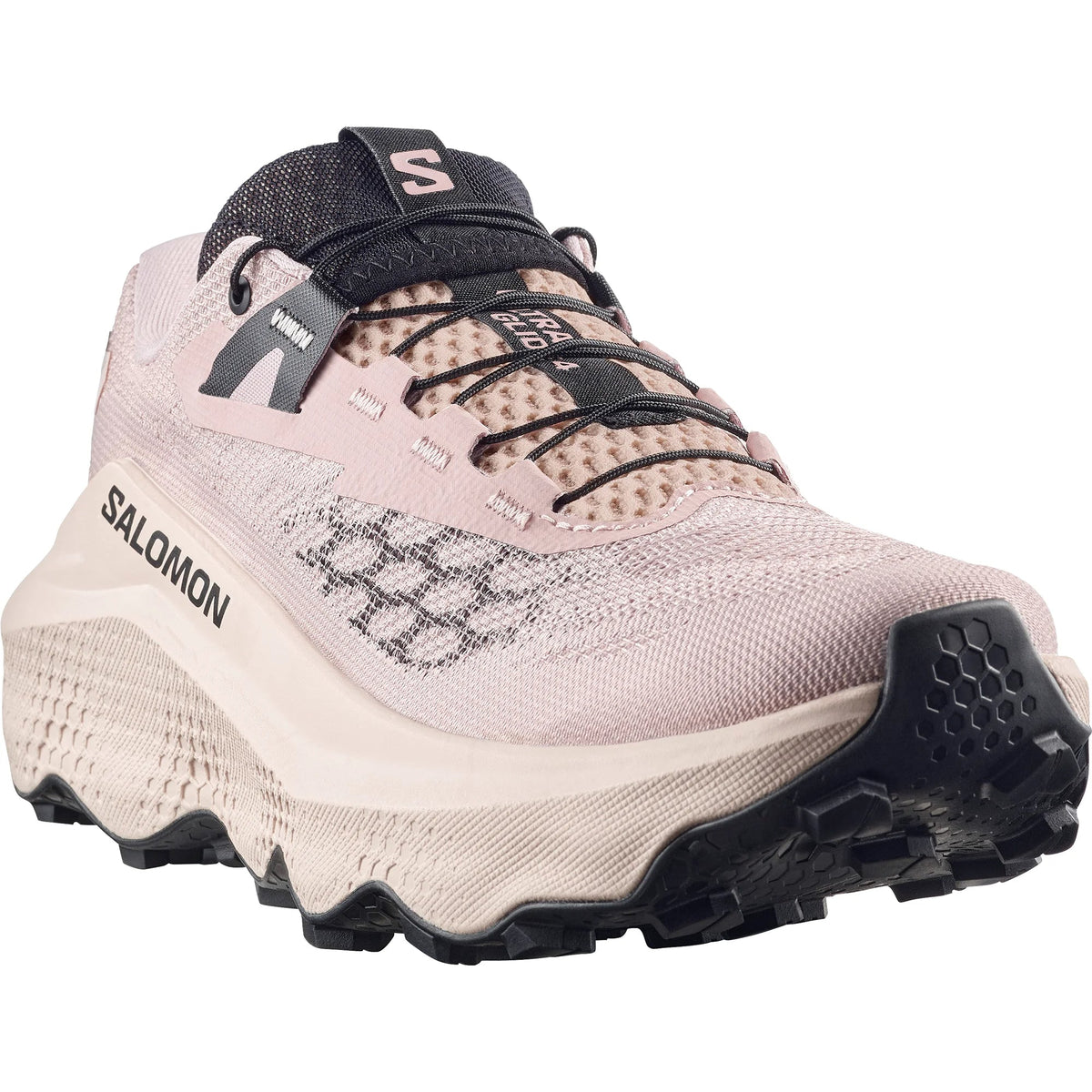 حذاء الجري Salomon Ultra Glide 4 باللون الوردي - رفعة