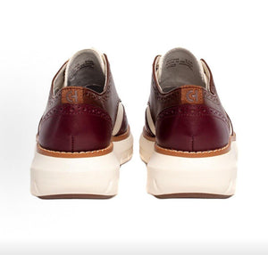 حذاء كول هان عنابي وأوف وايت | Cole Haan Burgundy - رفعة