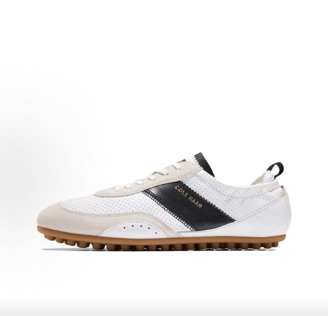 حذاء كول هان أبيض وأسود | Cole Haan White & Black - رفعة
