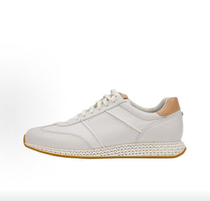 حذاء كول هان أبيض وبيج | Cole Haan White & Tan - رفعة