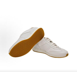 حذاء كول هان أبيض وبيج | Cole Haan White & Tan - رفعة