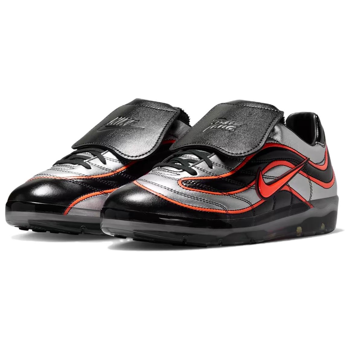حذاء نايكي باتا رياضي فضي | Nike Patta Silver Black - رفعة