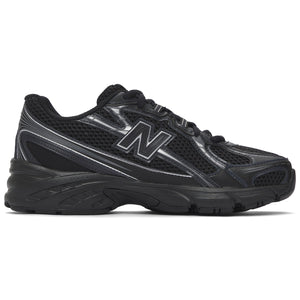 حذاء رياضي New Balance 740 باللون الأسود الكامل - رفعة