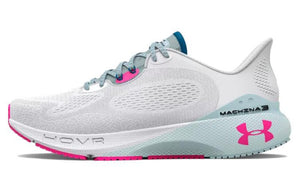 حذاء رياضي Under Armour HOVR Machina 3 باللون الأبيض والوردي - رفعة