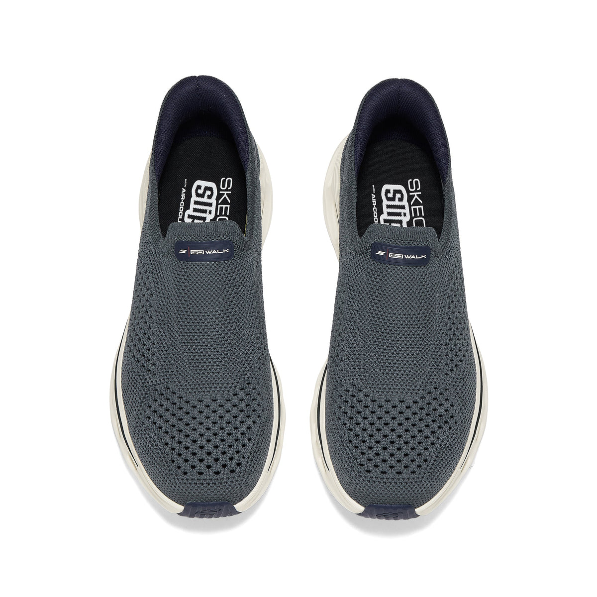 حذاء سكيتشرز سليب إنز رمادي | Skechers Slip-ins Grey - رفعة
