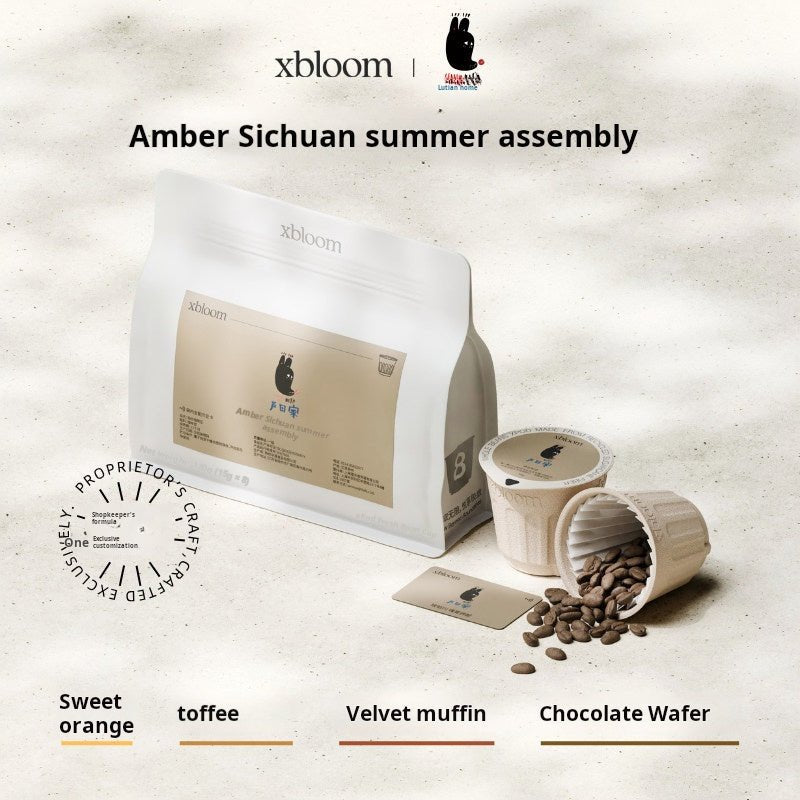 علبة كبسولات إكسبلوم Amber Sichuan xPods بنكهة البرتقال والتوفي