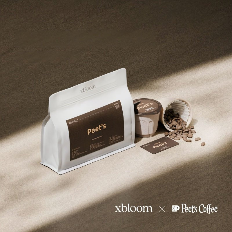 كبسولات قهوة xBloom مع Peet's بنكهة التوفي والكراميل