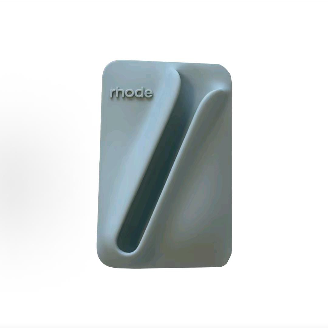 كفر آيفون Rhode Lip Case لحفظ المرطب رمادي - رفعة