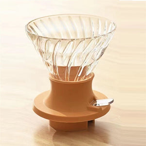 قمع تقطير قهوة HARIO V60 Switch بصمام تحكم - رفعة