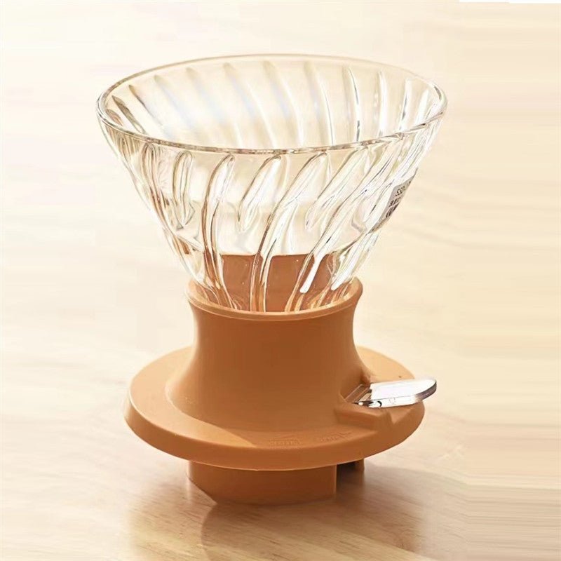 قمع تقطير قهوة HARIO V60 Switch بصمام تحكم - رفعة