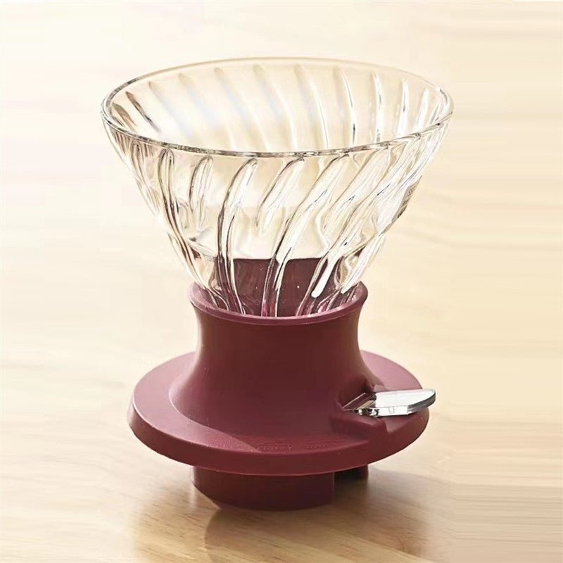 قمع تقطير قهوة HARIO V60 Switch بصمام تحكم - رفعة