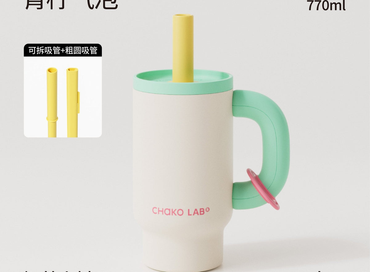 كوب حراري بشفاط CHaKOLAB Hexu Little Overlord سعة 770 مل - رفعة