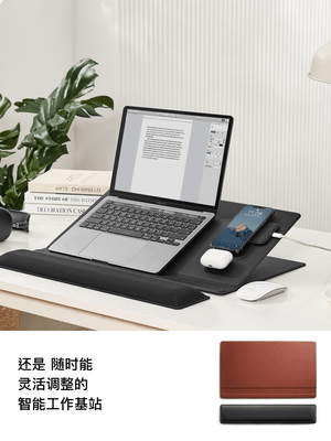لوح مكتب مغناطيسي وحامل حاسوب محمول بشعار MOFT Smart Mat - رفعة