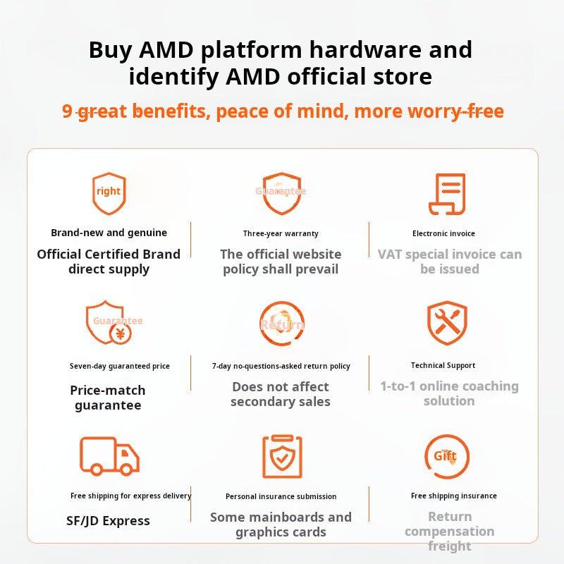 معالج AMD Ryzen 9000 Series بمعمارية Zen 5 للألعاب - رفعة