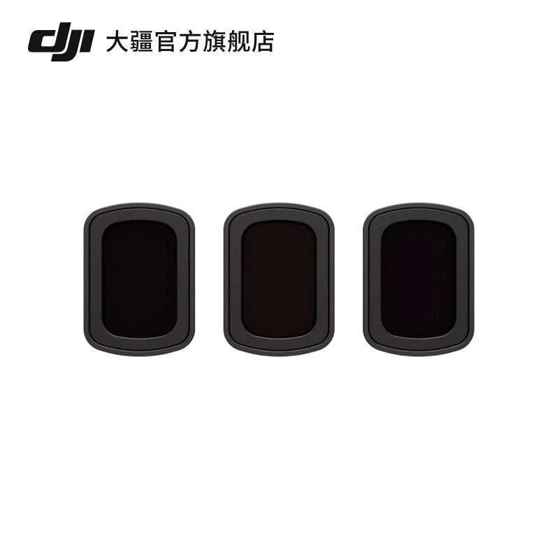 DJI Osmo Pocket 3 Magnetic مجموعة فلاتر اوسمو بوكيت 3 مغناطيسية اصلية ND16/64/256 لملحقات كاميرا دي جيه اي اوسمو بوكيت 3.