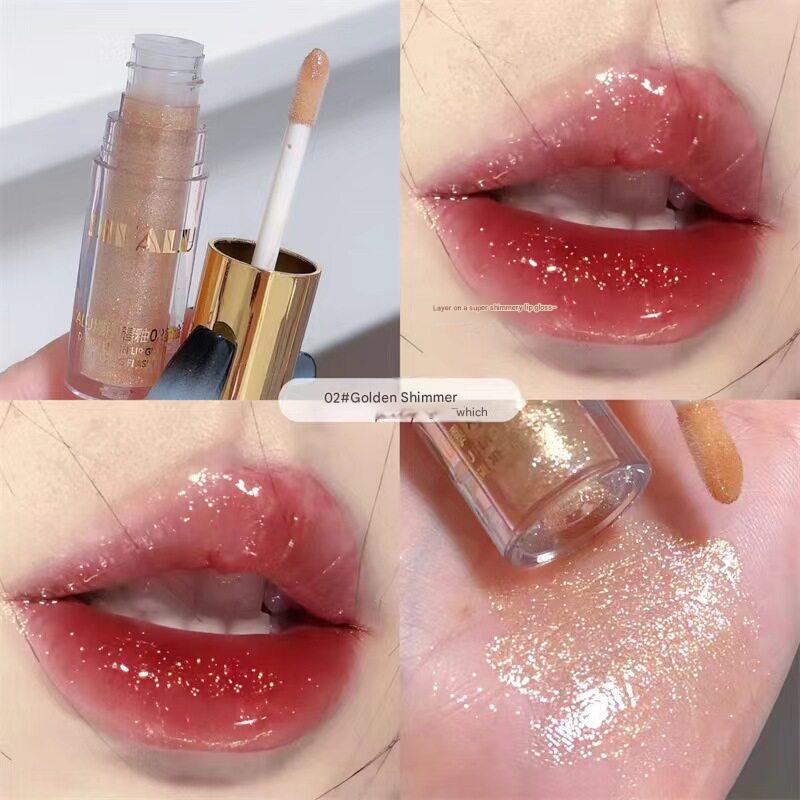 ملمع شفاه Lip Gloss بلمعة جليتر براقة وتغطية فائقة - رفعة