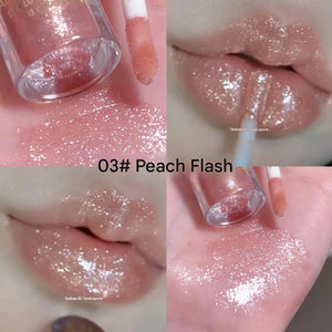 ملمع شفاه Lip Gloss بلمعة جليتر براقة وتغطية فائقة - رفعة