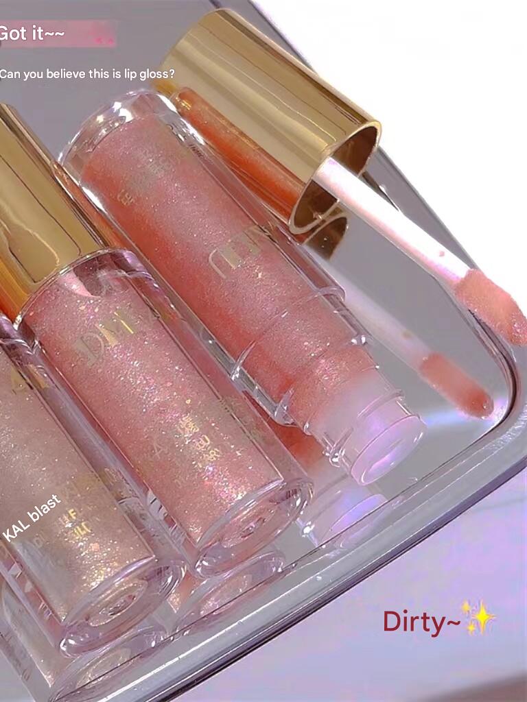 ملمع شفاه Lip Gloss بلمعة جليتر براقة وتغطية فائقة - رفعة