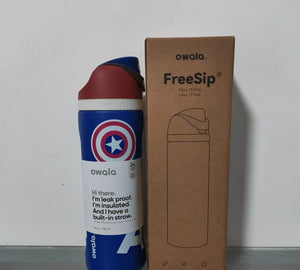 مطارة Owala FreeSip إصدار Marvel حافظة للحرارة - رفعة