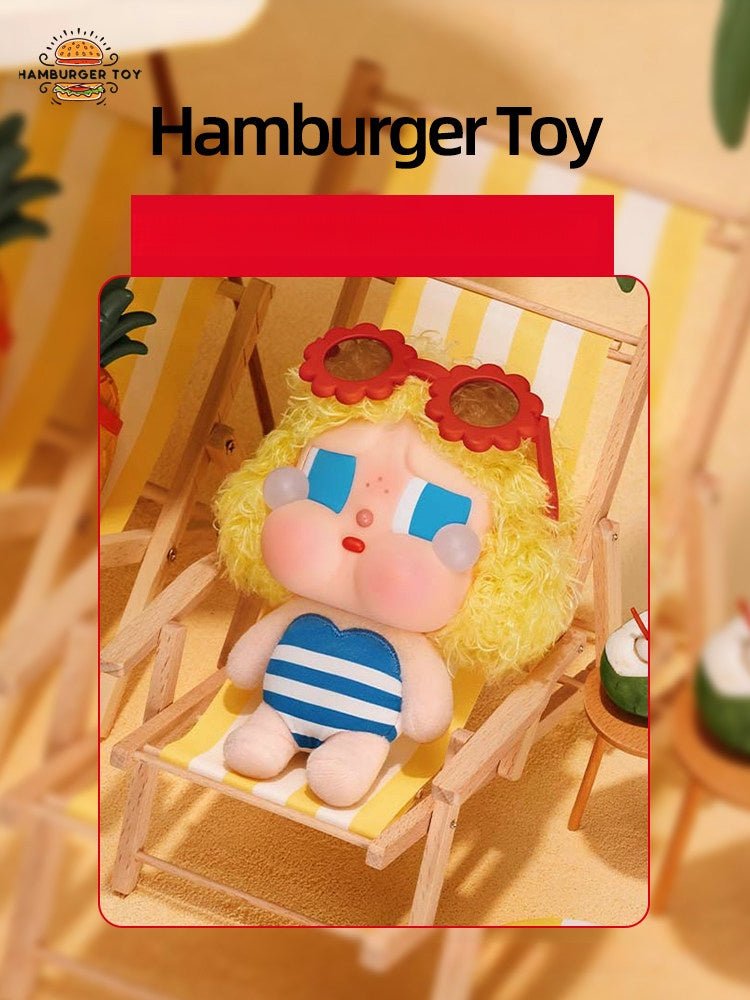 ميدالية CRYBABY Vacation عشوائية للحقائب من Pop Mart - رفعة
