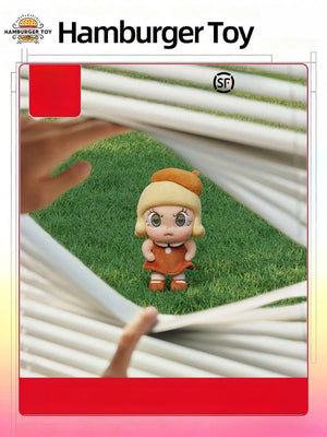 ميدالية قطيفة POPMART Angry Molly Blind Box أصلي 100% - رفعة